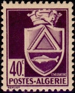 Type Merson - overprinted "ALGERIE"