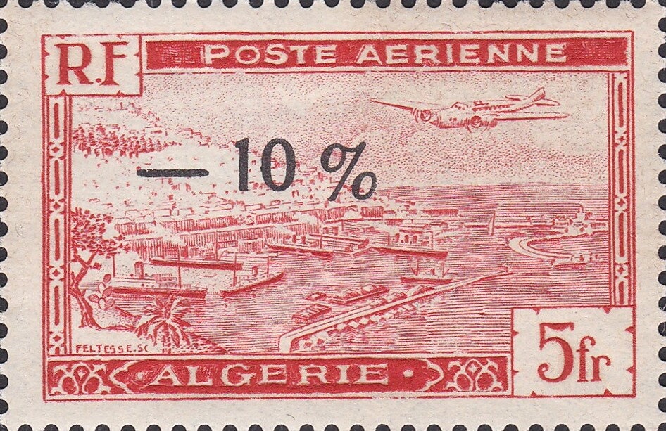 Casbah d'Alger (Carnet de cinq timbres)