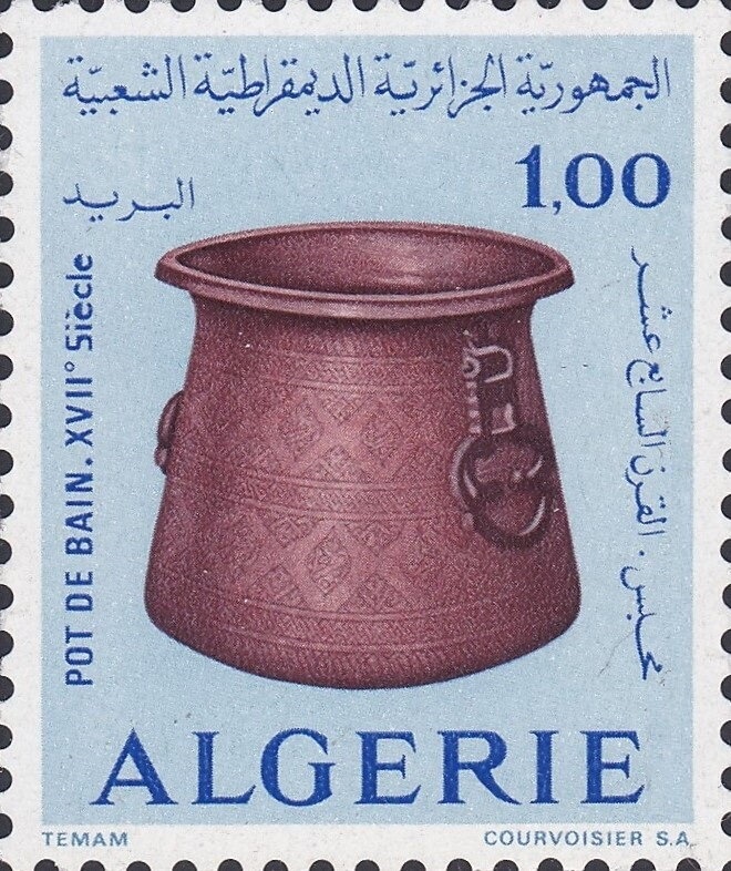 Alep, overprinted in red