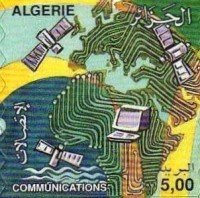 Type Blanc - overprinted "ALGERIE"