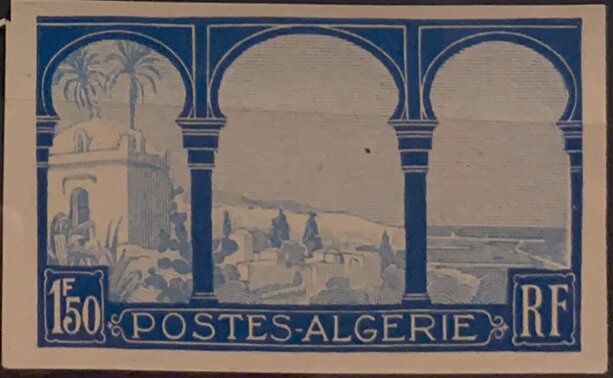 Type Semeuse precancelled - double overprinted "ALGERIE"