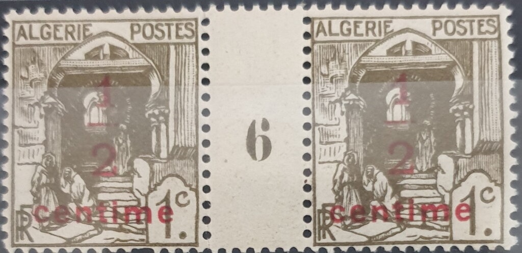 Type Semeuse - overprinted "ALGERIE"