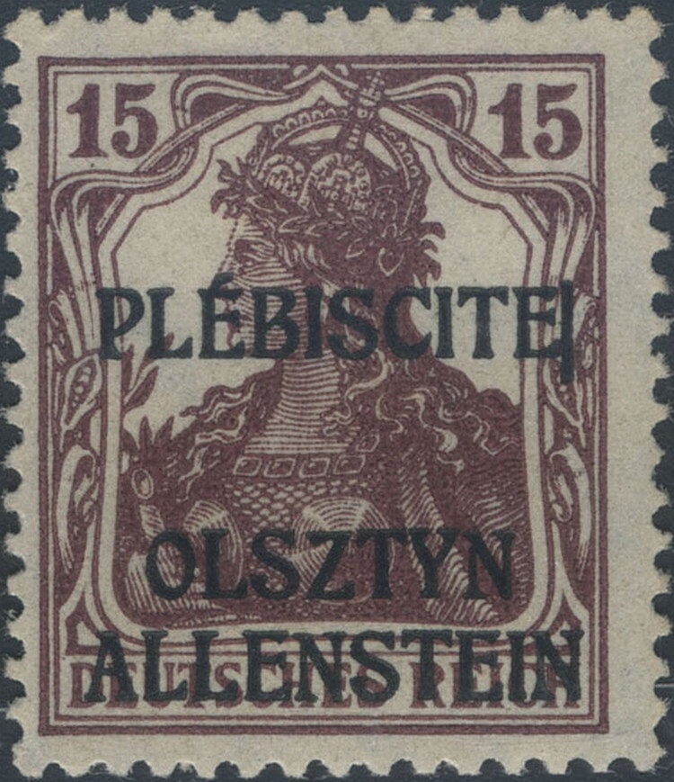 Type Duval overprint