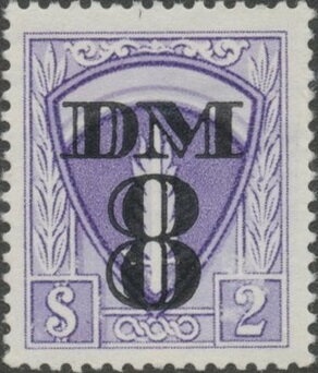 SHAEF emblem, flaming sword on shield