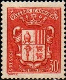 Map of the Pyrenees, emblem