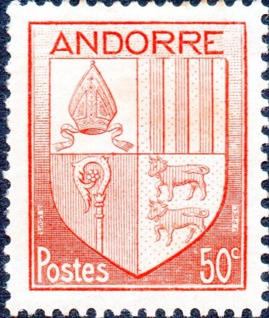 SHAEF emblem, flaming sword on shield