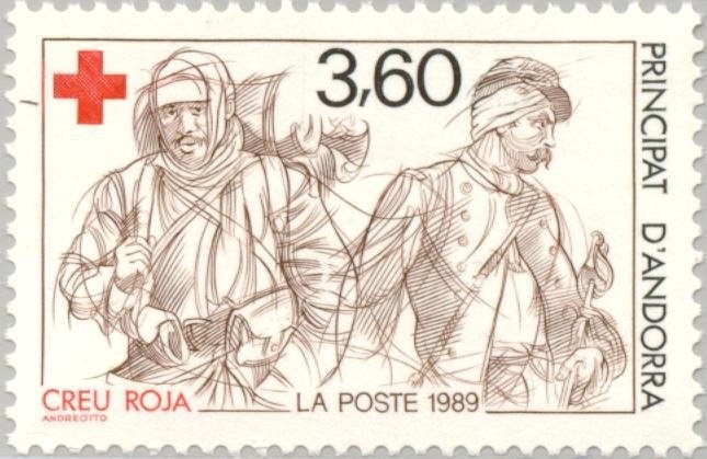 Type Blanc - overprinted "ALGERIE"