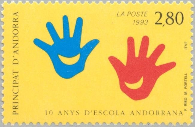 Type Blanc - overprinted "ALGERIE"