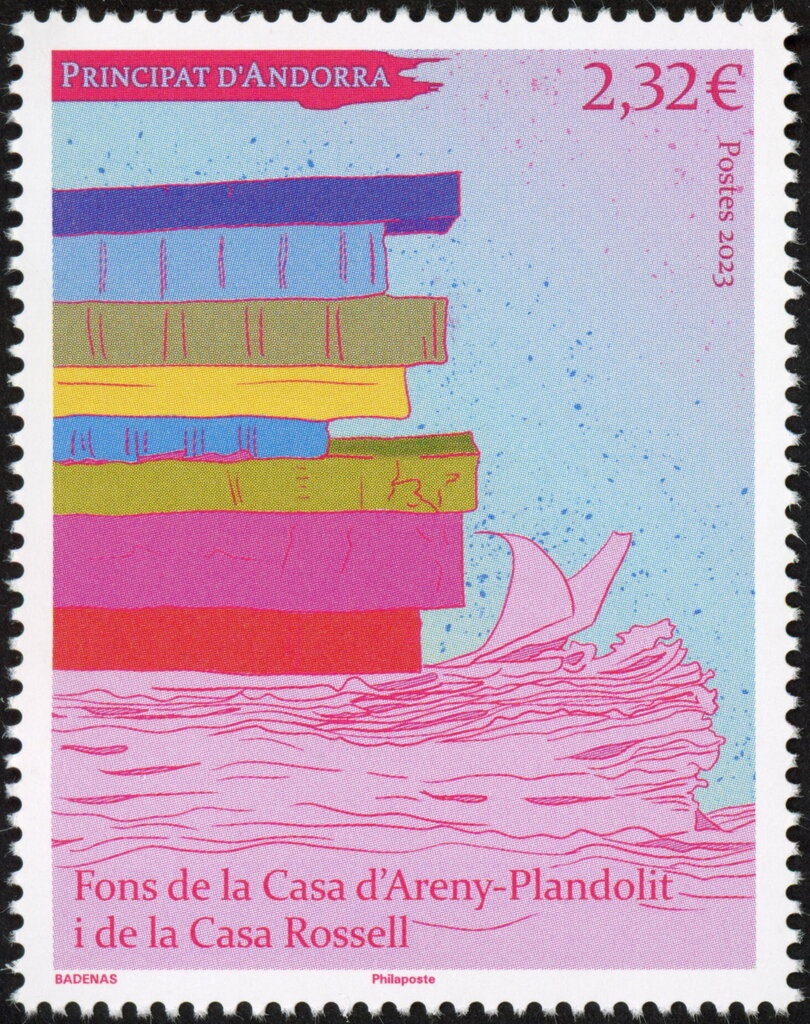 Jet Plane Over the Valley of Inclès