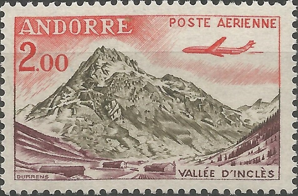 "North and South" overprinted TRAITE DE VERSAILLES