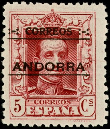 Fouquet de la Varane overprint