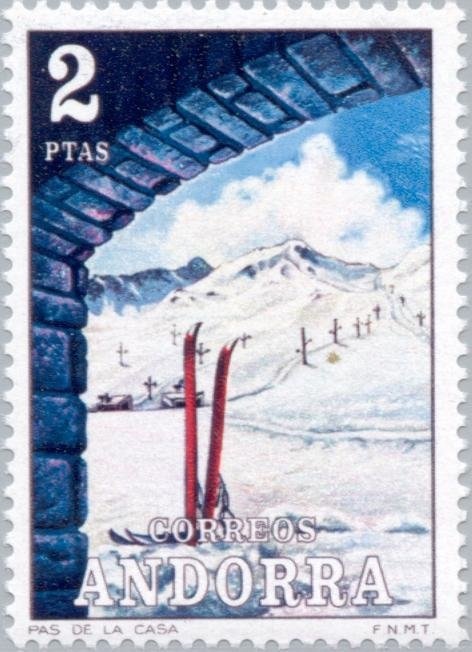 Mosque of Sidi Abd er-Rahman overprinted & surcharged