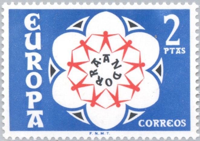 Type Blanc - overprinted "ALGERIE"