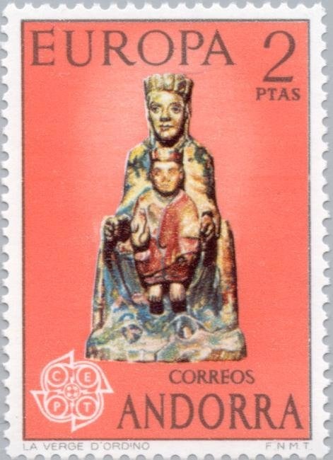 Romanic painting from Ordino