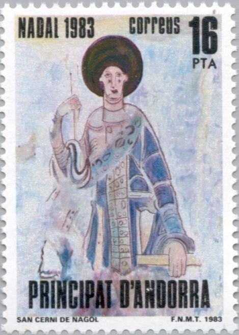 Armoiries d'Andorre (YT 409)