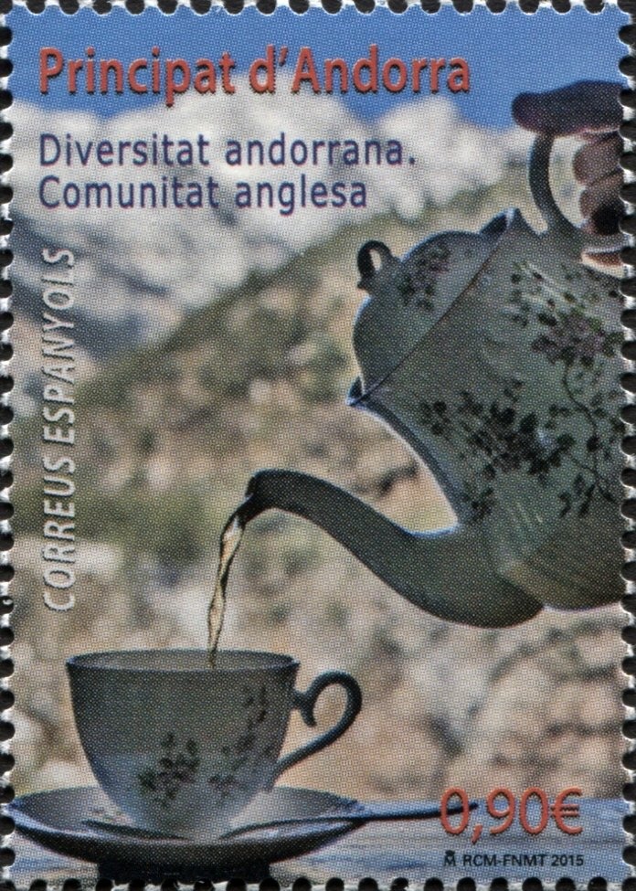 Jet Plane Over the Valley of Inclès