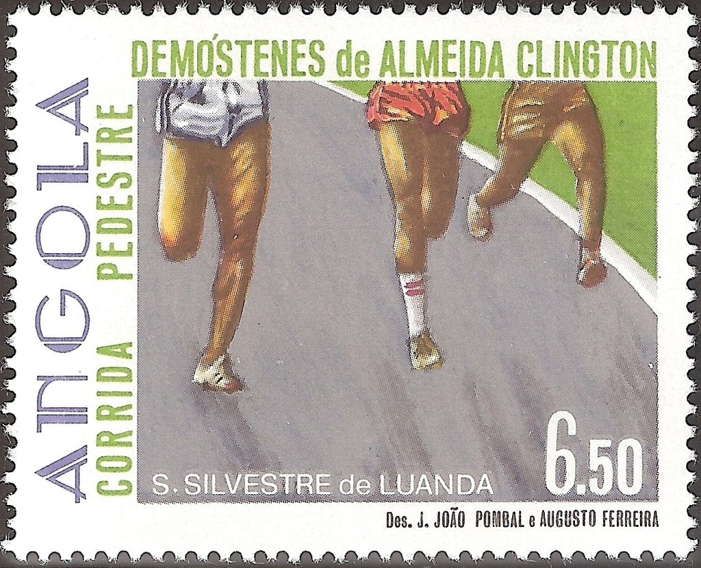 110th Anniversary Postage Stamp of Angola