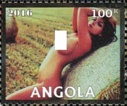 Star over Map of Anguilla