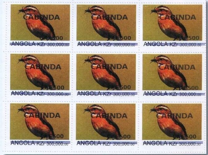 Legend "TAXE PERÇUE/TAXA COBRADA"