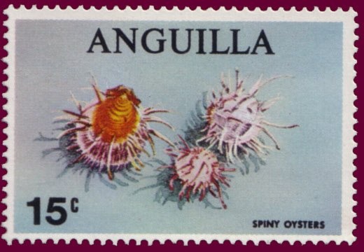 Map of Anguilla - Overprinted