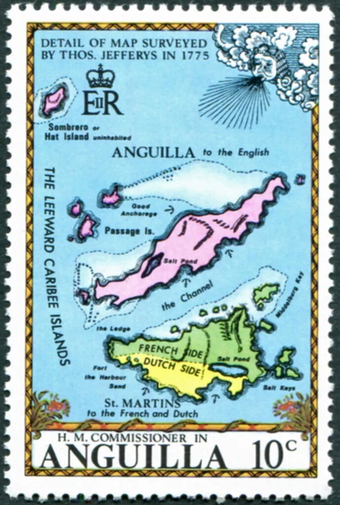 Sea Bean (Ipomea pes-caprae) - Overprinted