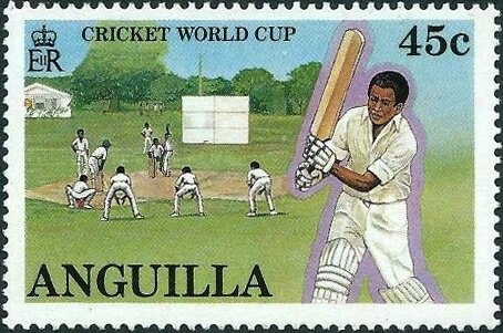 Map of Anguilla - Overprinted