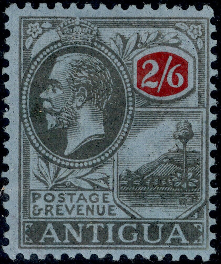 Penny Black and Two Penny Blue Stamps