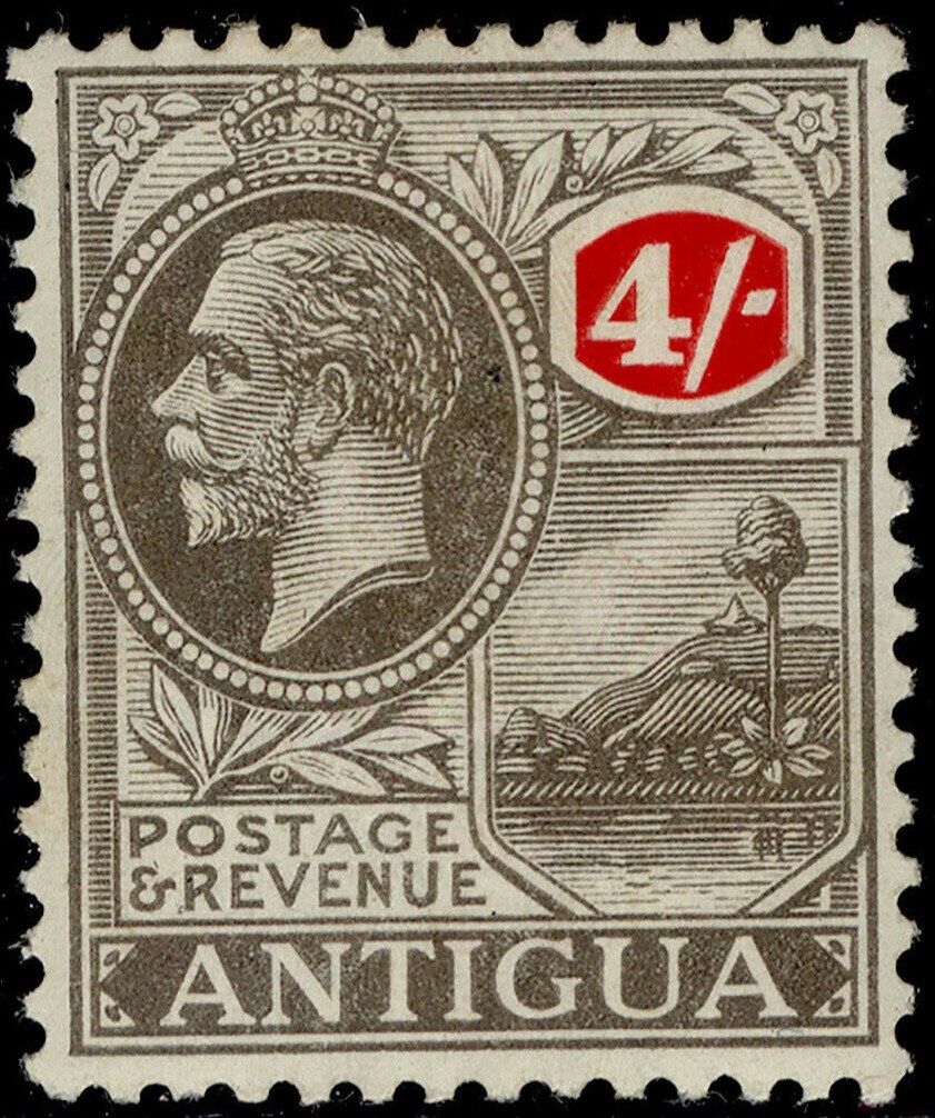 Prince Philip Landing at Road Bay, 1964 - Overprinted