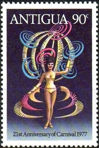 Minnie Mouse Hitting Ball over Pond