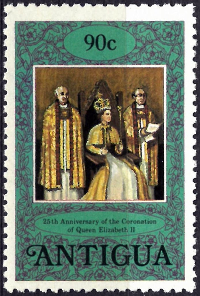 Lady Diana Spencer in 1974 - Overprinted