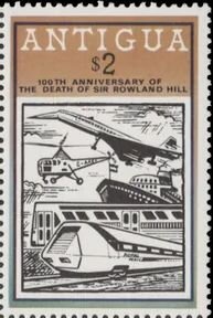 Antigua Mace and Bearer