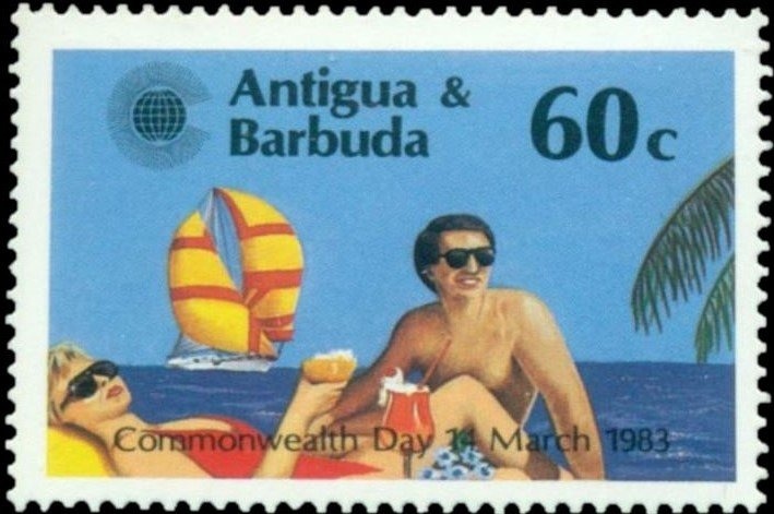 Caribbean Indians Smoking Tobacco