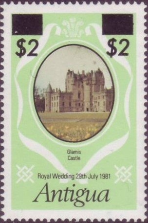 Stamp of 1862 and RMSP "Solent I" at English Harbour