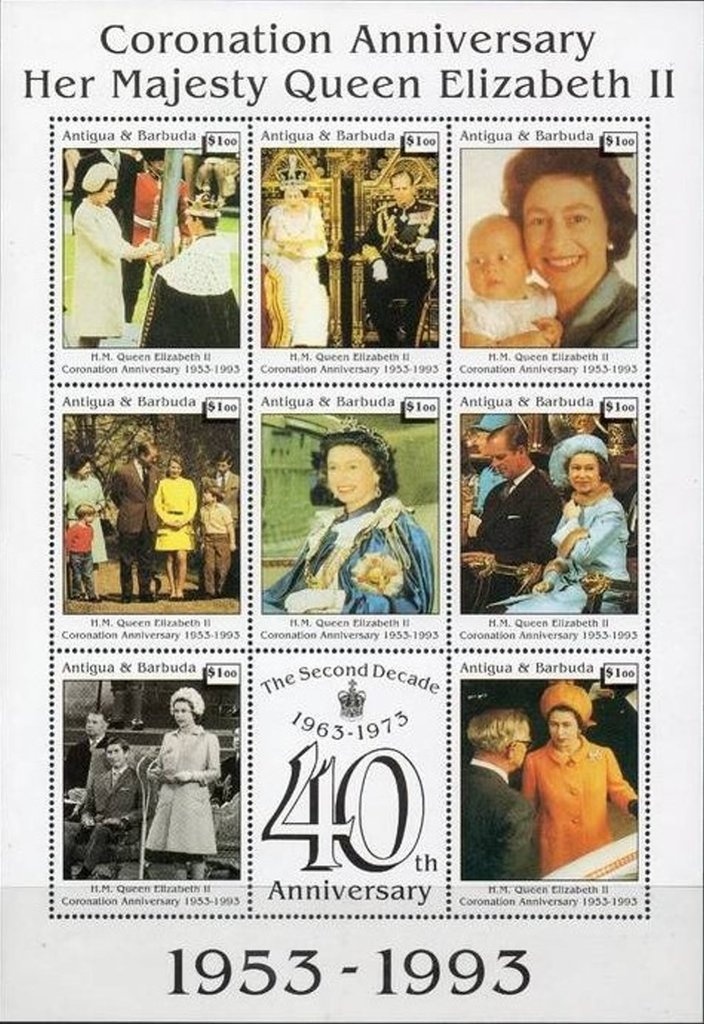25th Anniversary of Coronation of Queen Elizabeth II