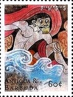 John F. Kennedy (in profile)