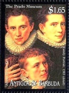 Elvis in Blue Shirt and Smiling