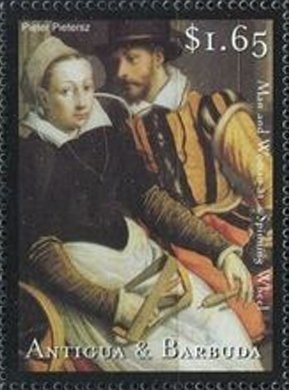 Caribbean Coot (Fulica caribaea) Pair with Chick