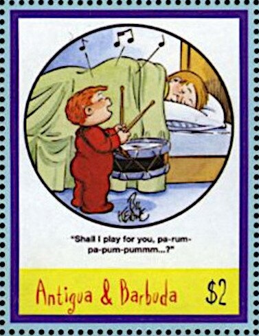 Hawksbill Sea Turtle on Reef Looking at Camera