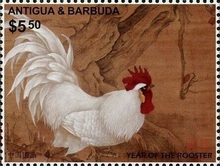 Male Magnificent Frigatebird Displaying (facing left)