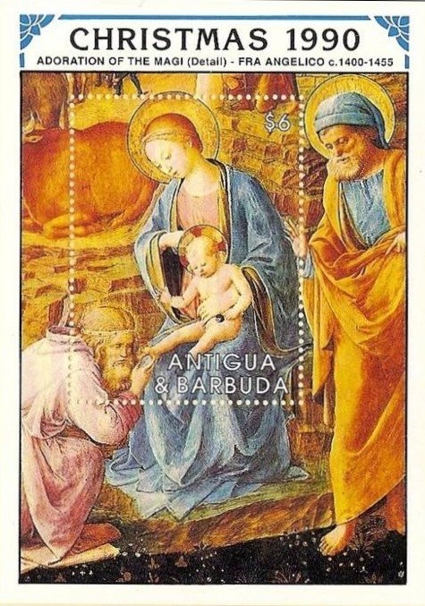 "The Annunciation" (detail) (Fra Angelico)