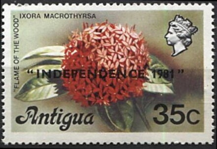 Benjamin Frankin Wearing Red