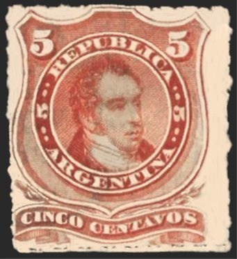 Agricultural workman - perf. 13¼x12½