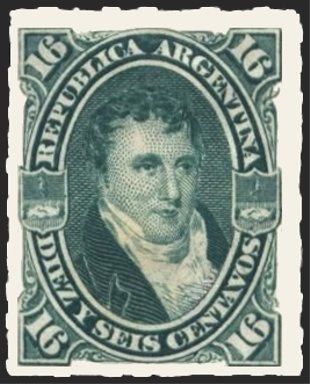 Agricultural workman - perf. 13¼