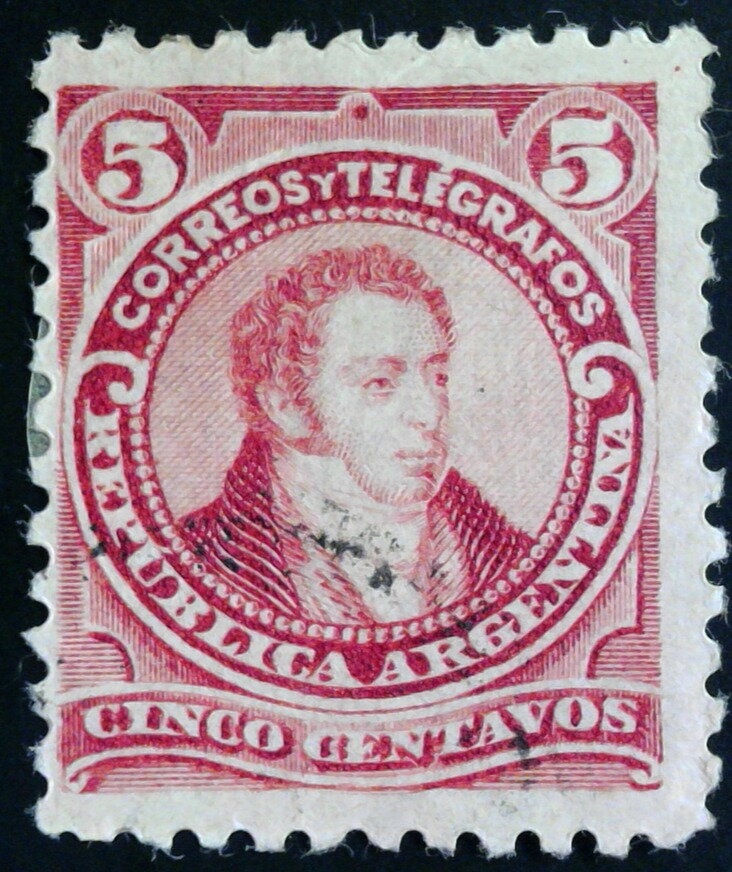 José Francisco de San Martín (1778-1850) - perf. 13¼x12½