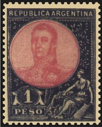 Agricultural workman - perf. 13¼x12½