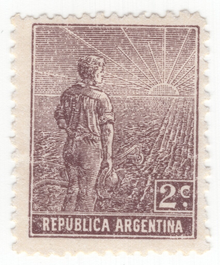 Bernardino Rivadavia (1780-1845) - Perf. 11½