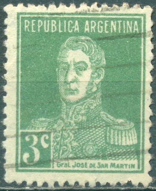 José Francisco de San Martín (1778-1850) - perf. 13¼x12½