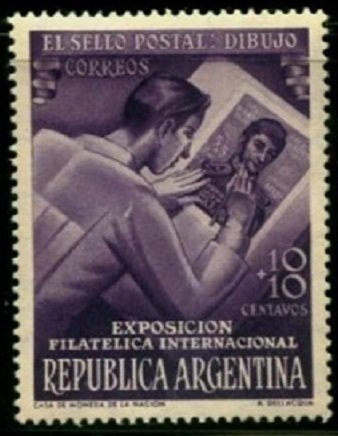 Philatelic Exhibition Eficon - Sample stamp