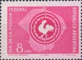 Basilica de Lujan, surcharged