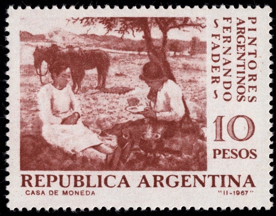 Collect the Postal Stamps - Phosphor